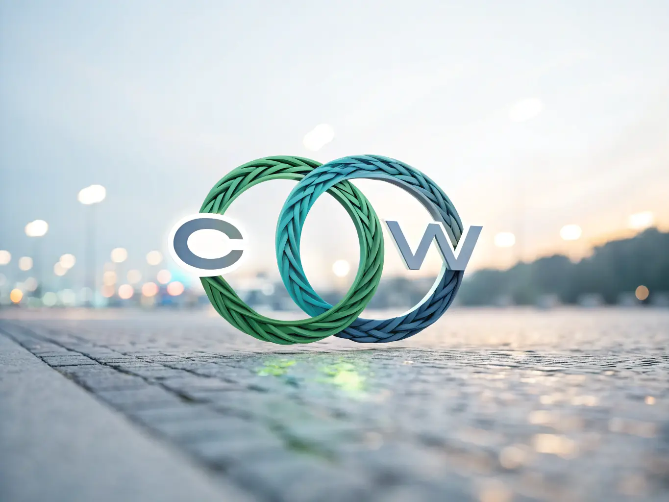 A minimalist logo design featuring a stylized lettermark, representing a modern and innovative brand identity.